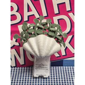 BBW Succulent Shell Planter Wallflower Fragrance Plug In Home Decor